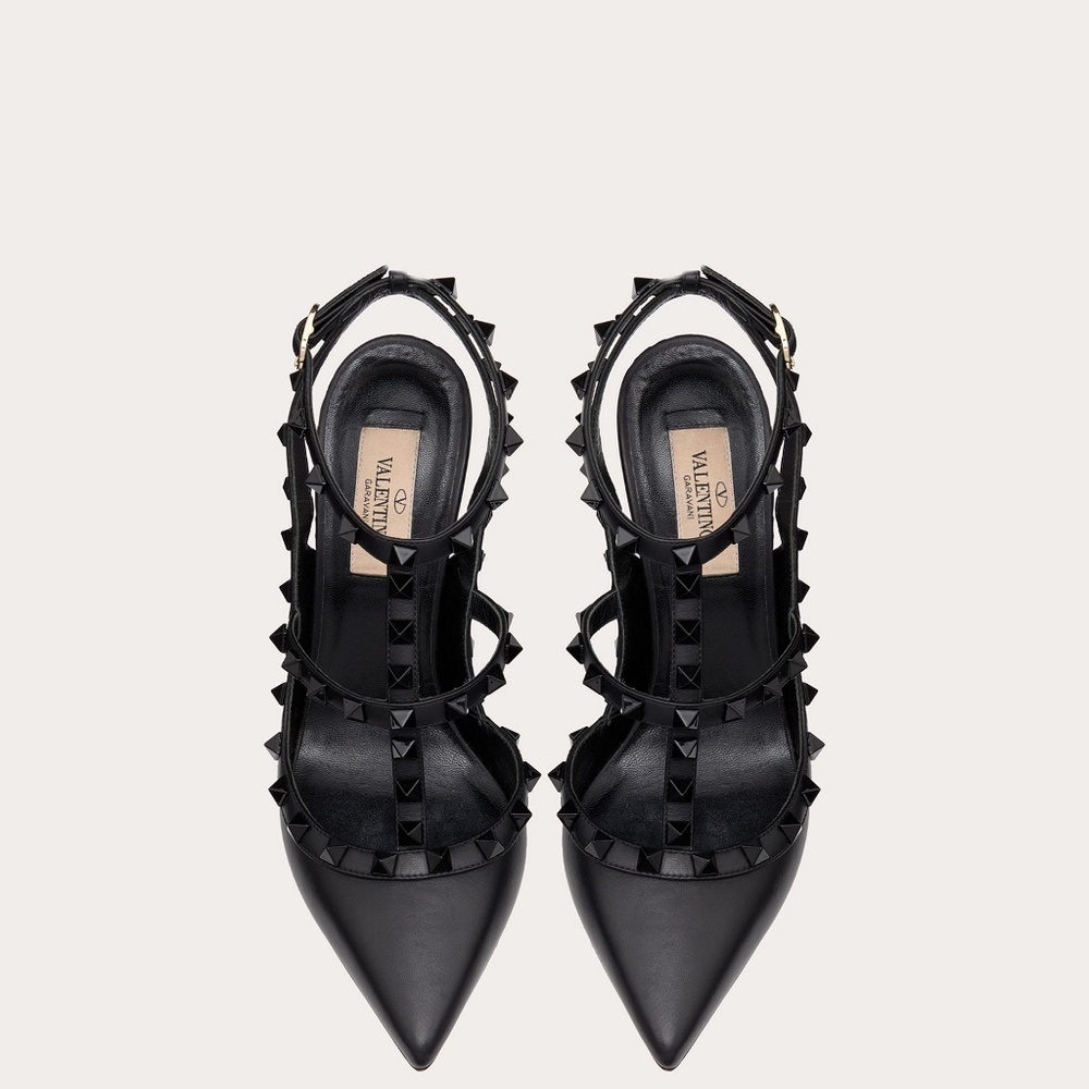 VALENTINO GARAVANI ROCKSTUD ANKLE STRAP PUMP - Picture 12 of 15